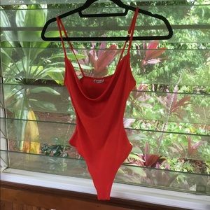Free People thong body suit